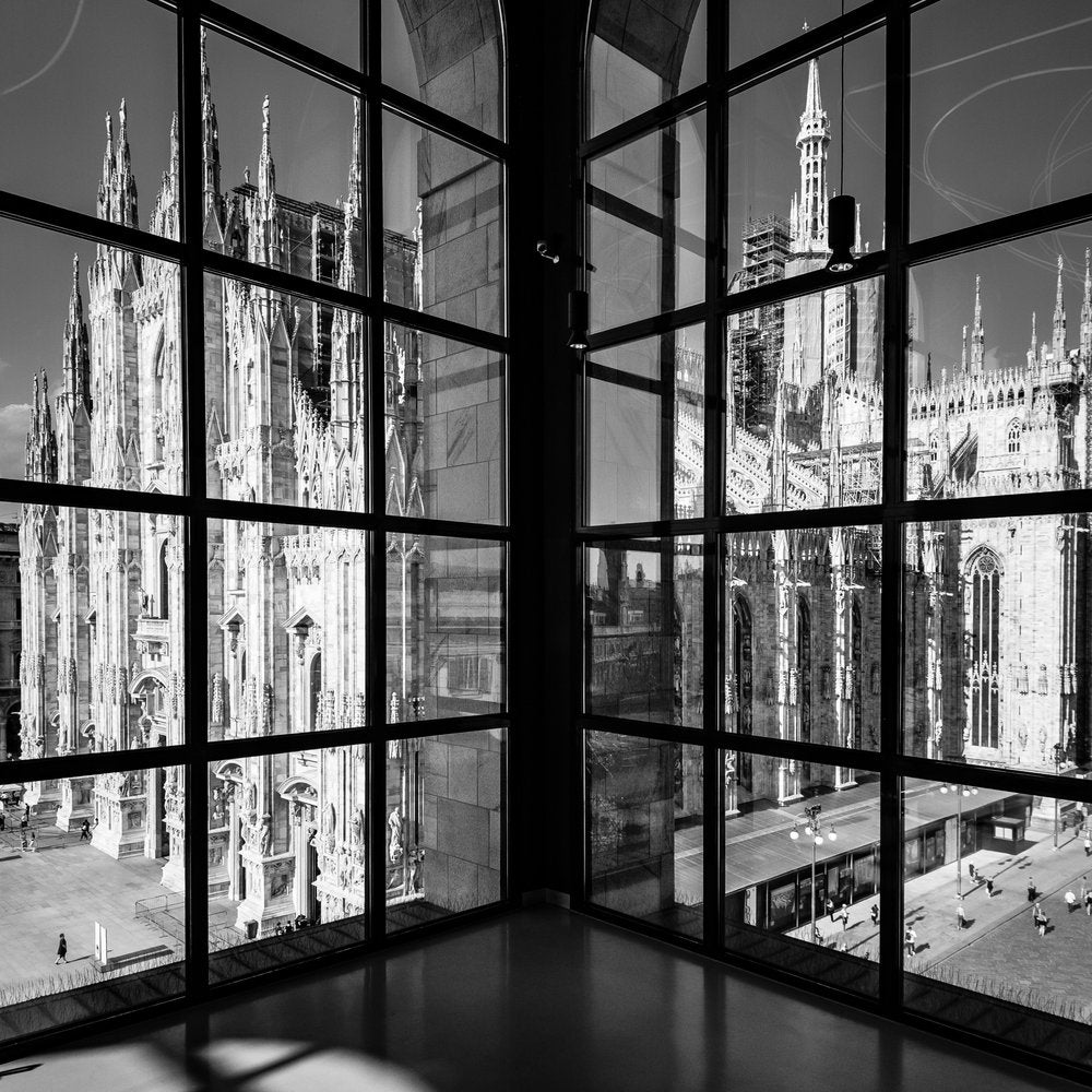 Milan Cathedral Window View
