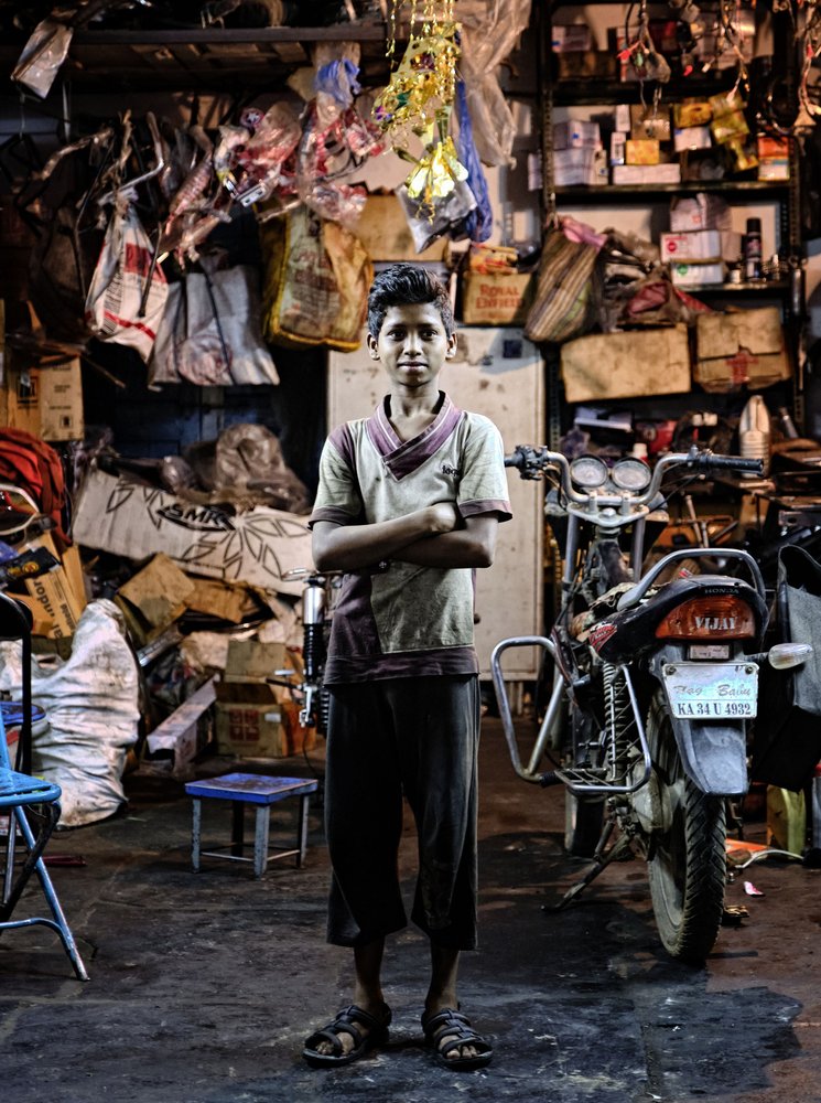 Young Indian Mechanic