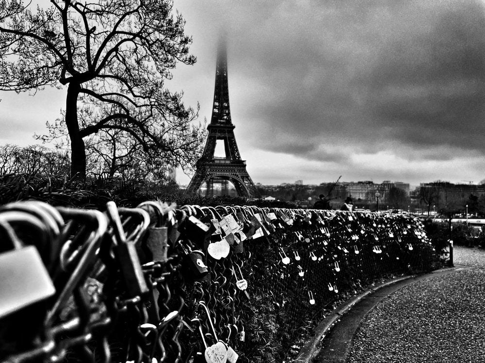 Eiffel Tower Love Locks