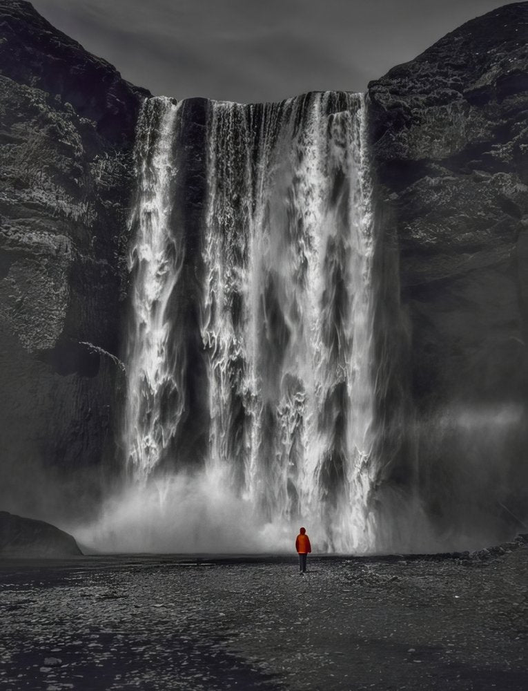 Mighty Waterfall Solitude
