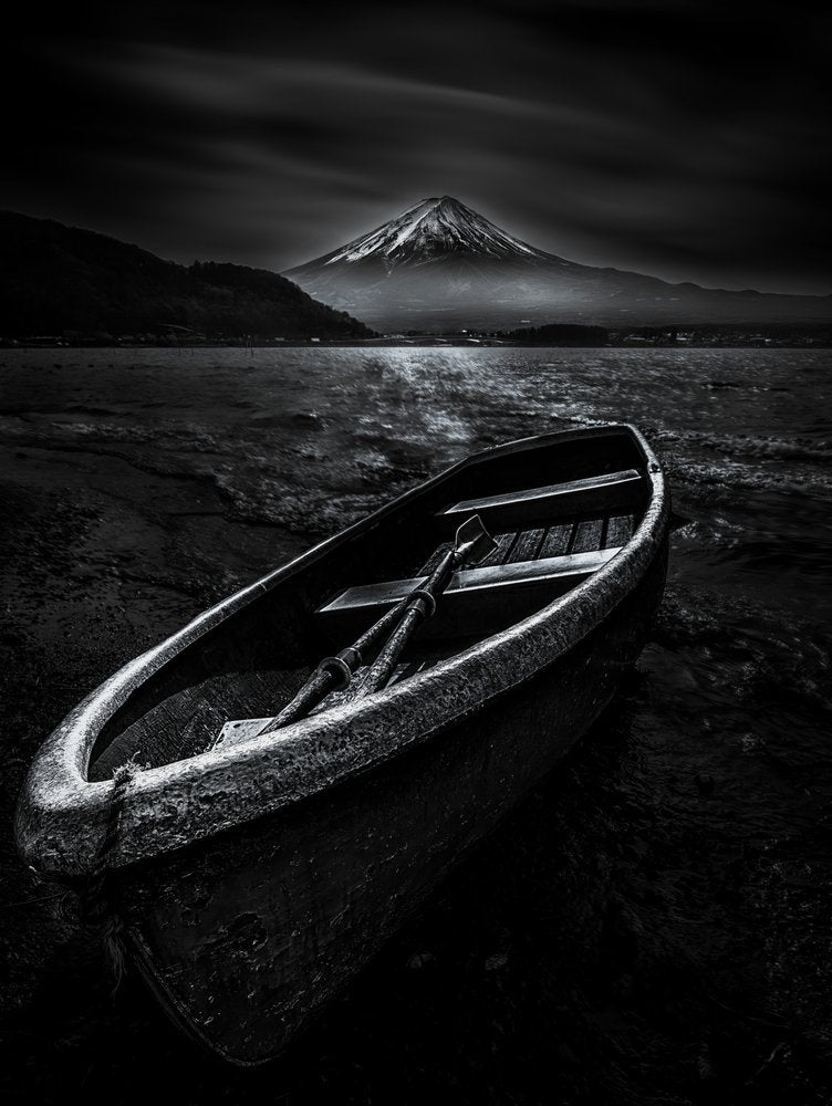 Mount Fuji Solitary Boat