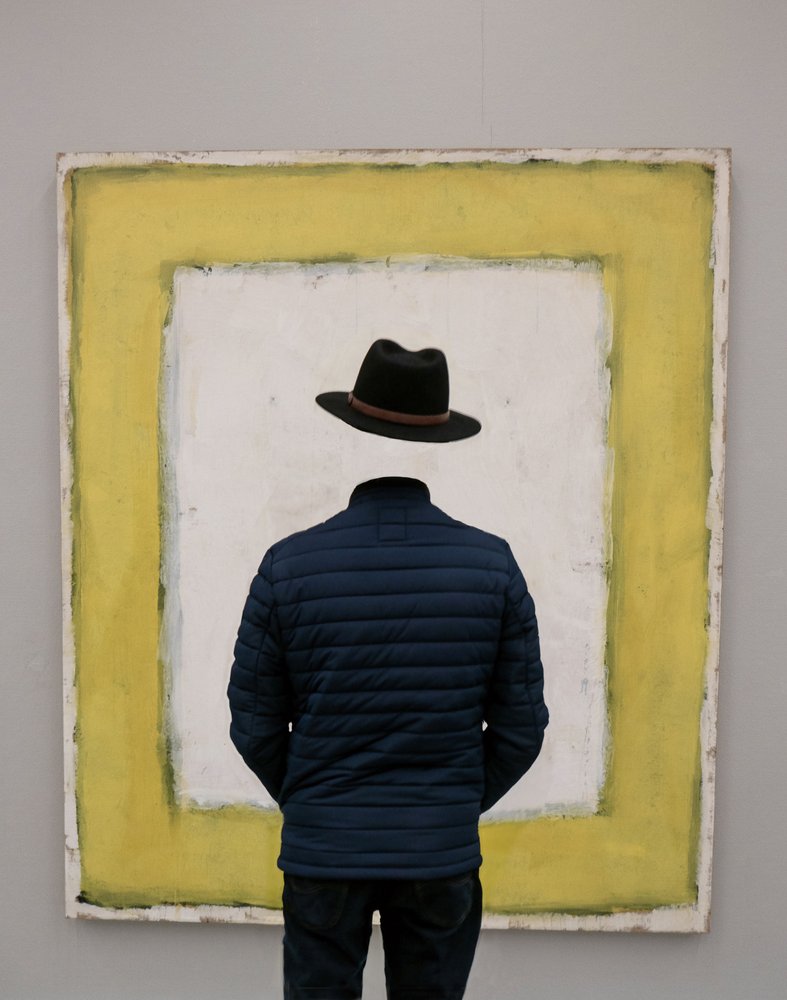 Floating Hat Art Observer