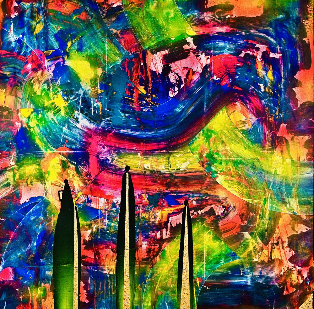 Vibrant Abstract Figures