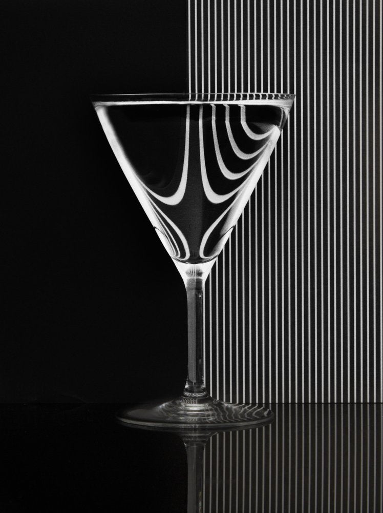 Martini Glass Optical Illusion