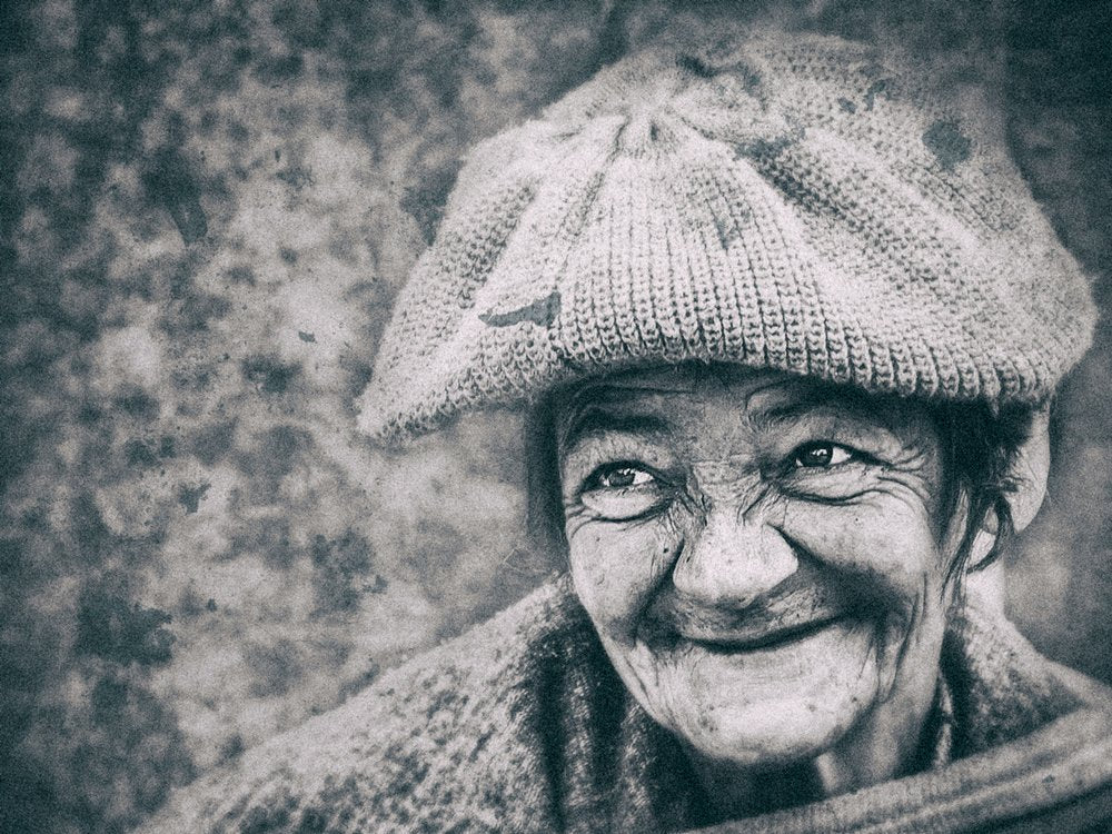 Joyful Senior Smile