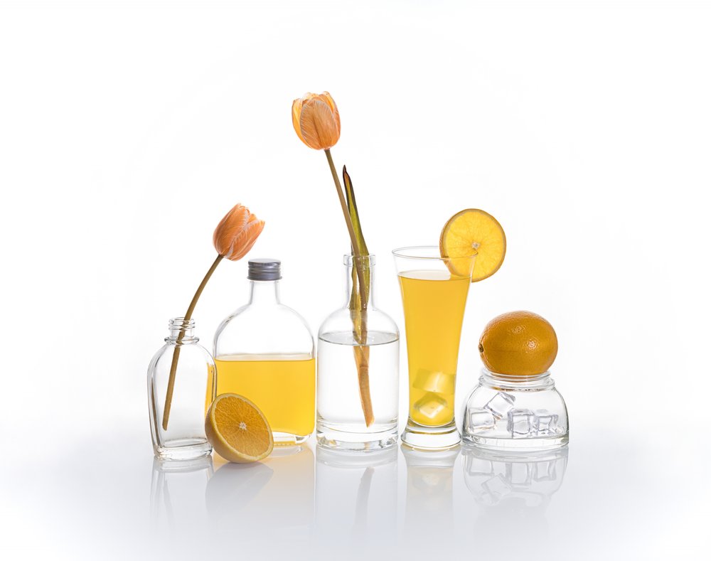 Bright Orange Still Life