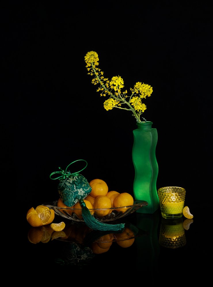 Vibrant Citrus Still Life