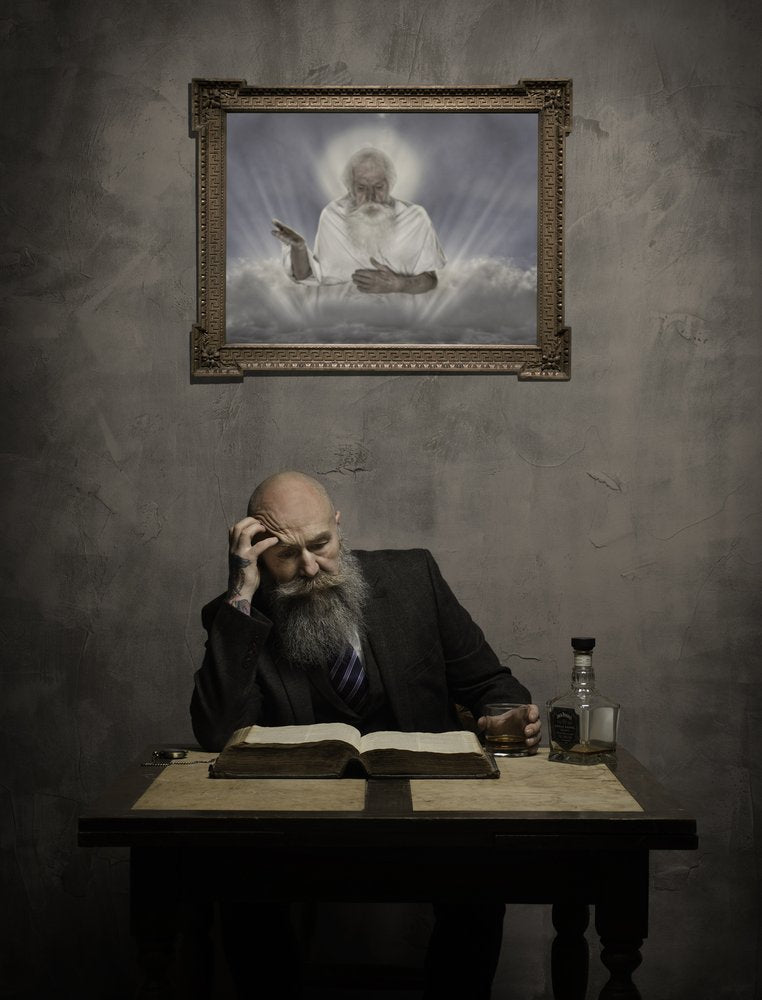 Old Man Pondering God