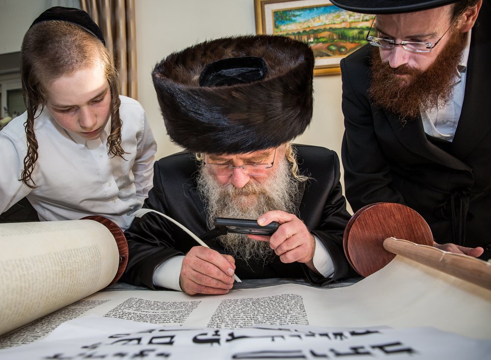 Rabbi Writes Holy Torah