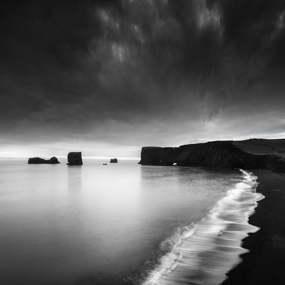 Dramatic Black Beach