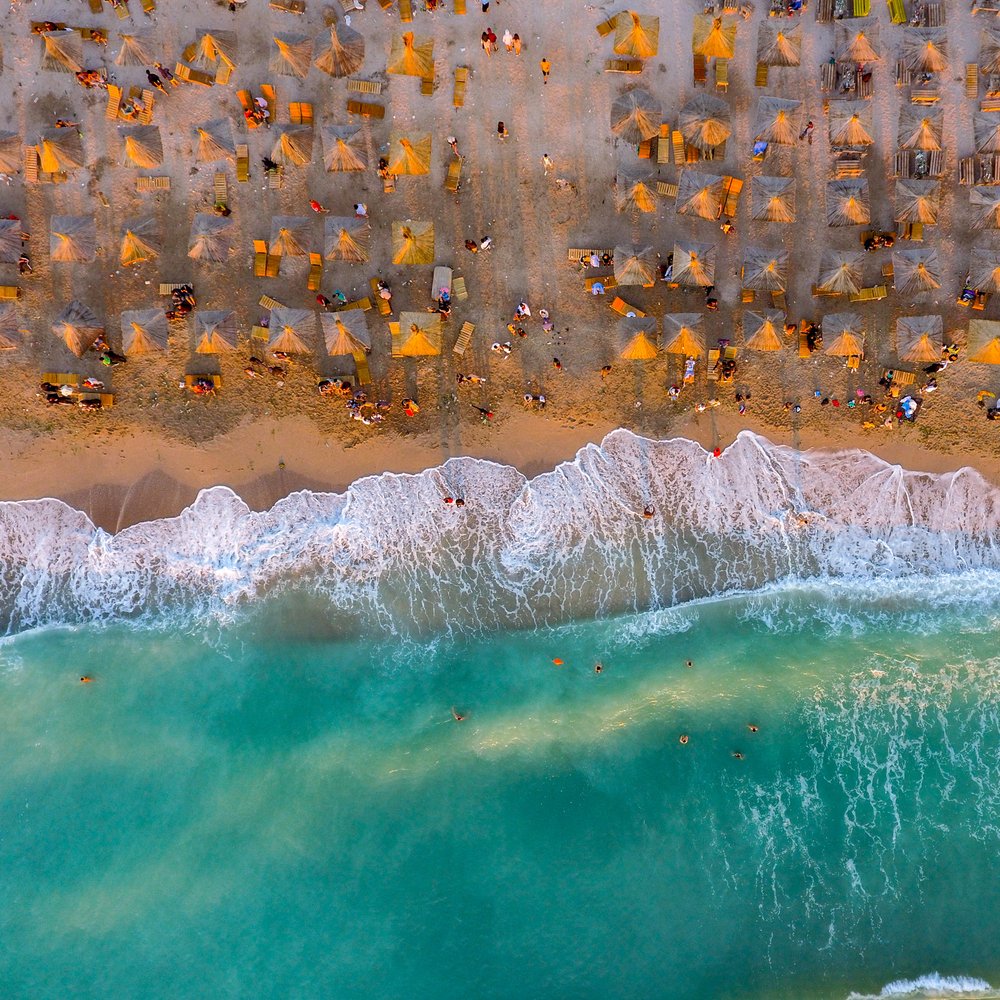 Vibrant Beach Day