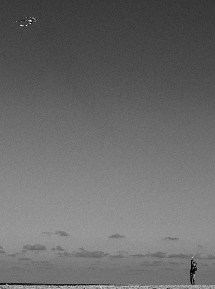 Kite Flying Over Beach