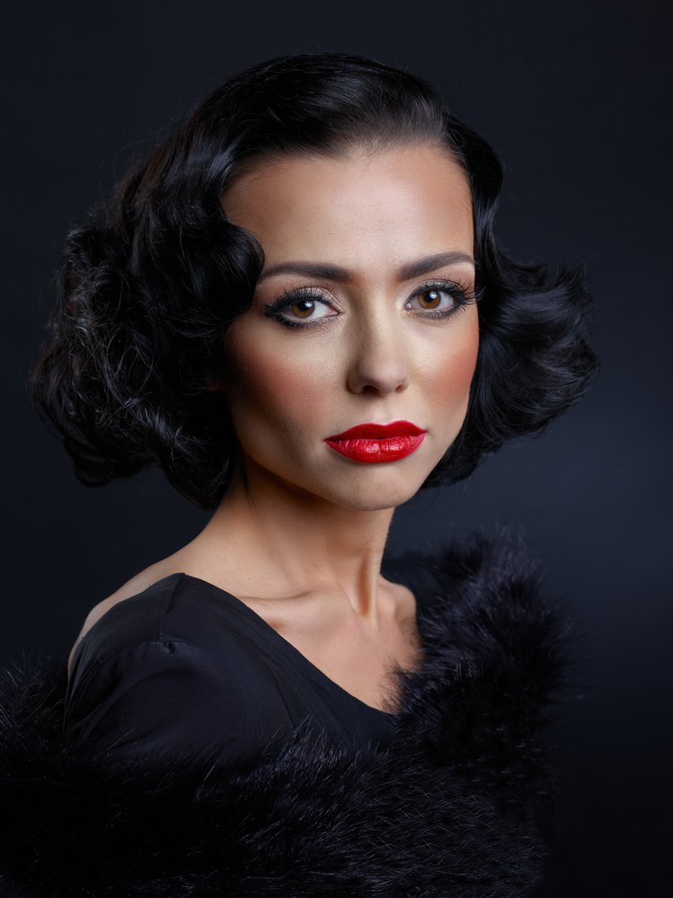 Vintage Glamour Portrait