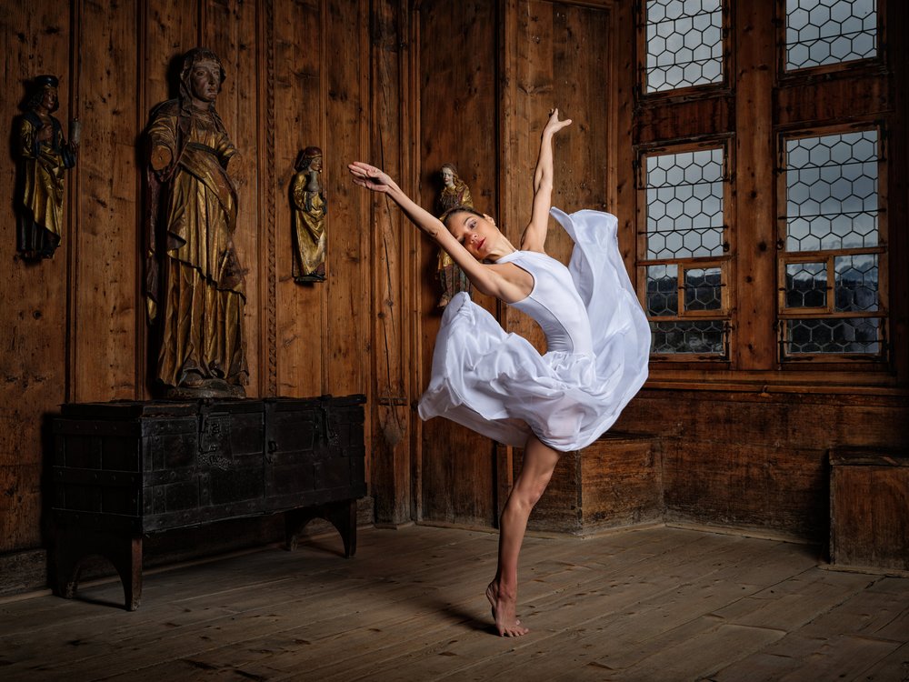 Elegant Ballet Pose