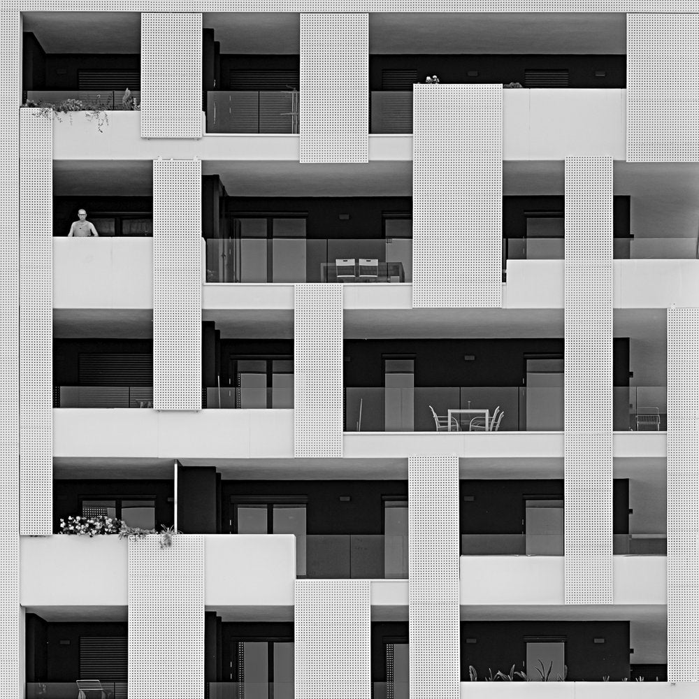 Modern Geometric Balconies