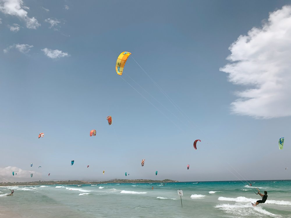 Kitesurfing Ocean Action