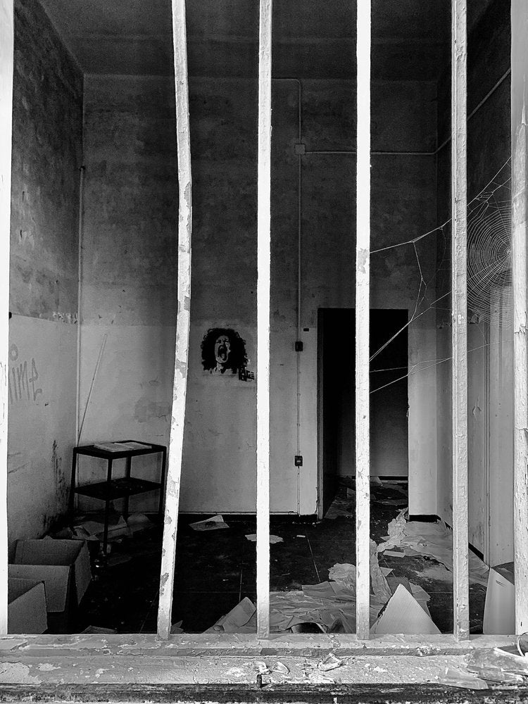 Abandoned Room Screaming Face