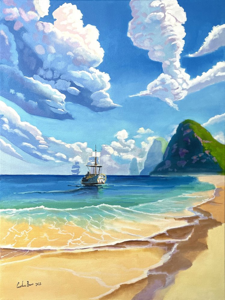 Sailing Island Paradise