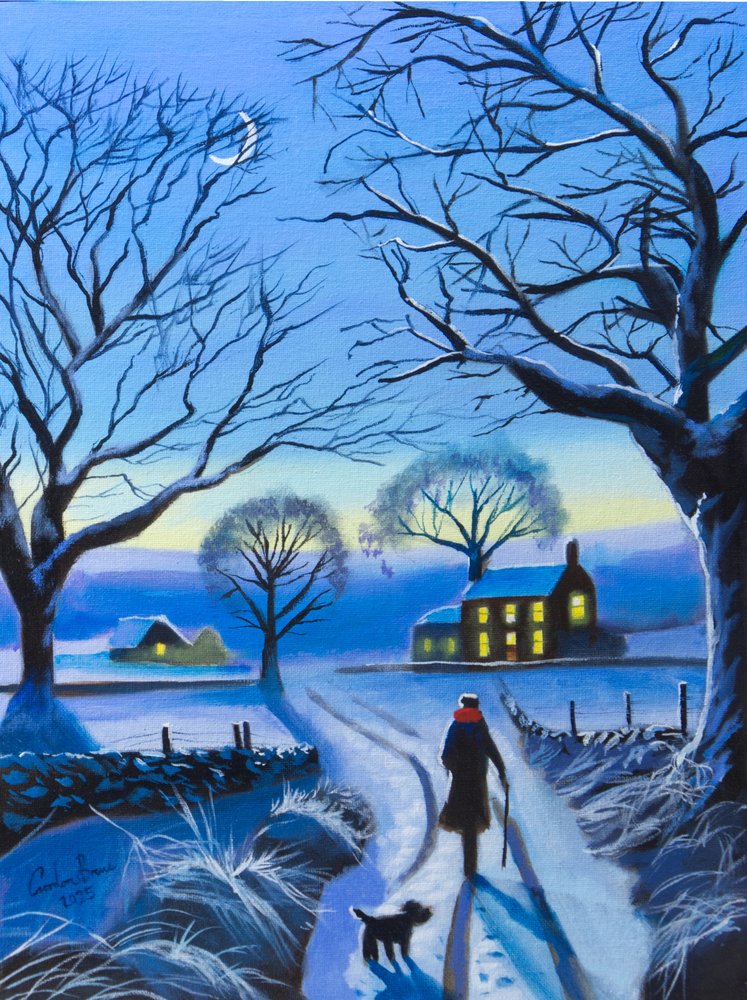 Winter Walk Home
