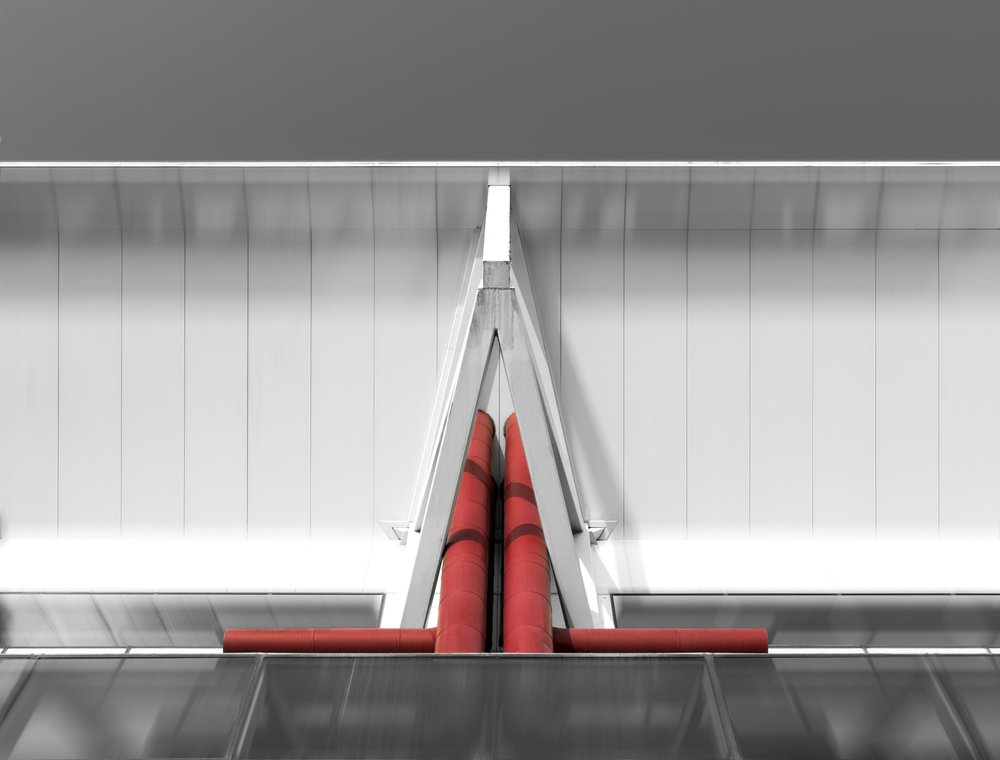 Bold Red Architecture