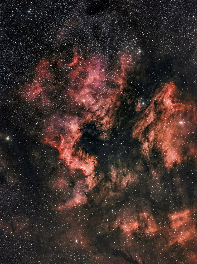 Cosmic Red Nebula