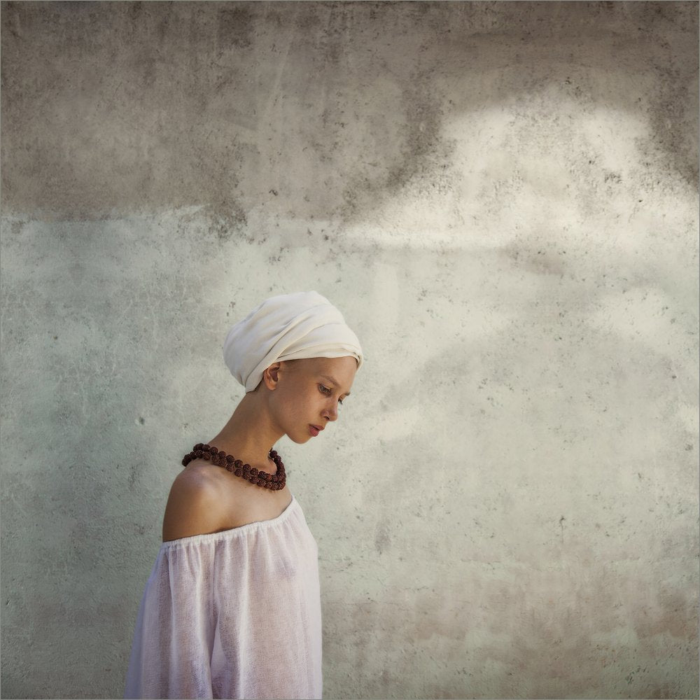 Pensive Woman in Turban