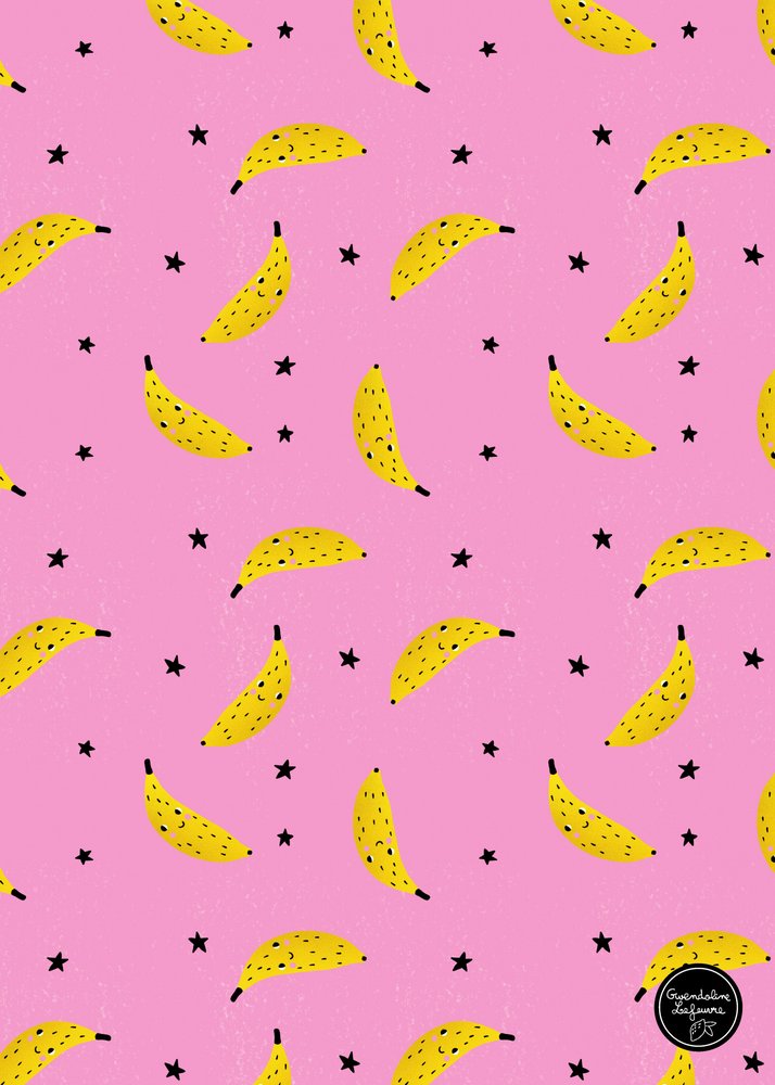 Pink Banana Stars