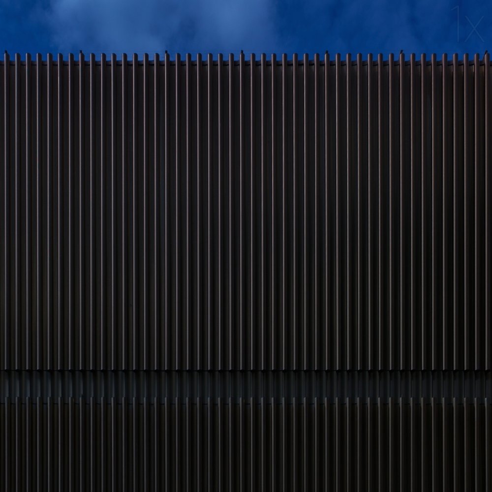 Modern Lines Blue Sky