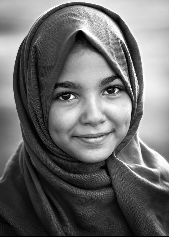 Joyful Gaze Portrait