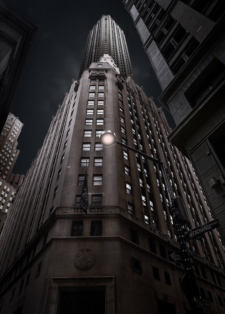 Nightfall Over Exchange Street