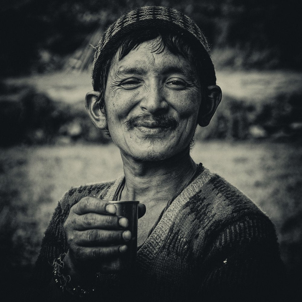 Joyful Man With Cup