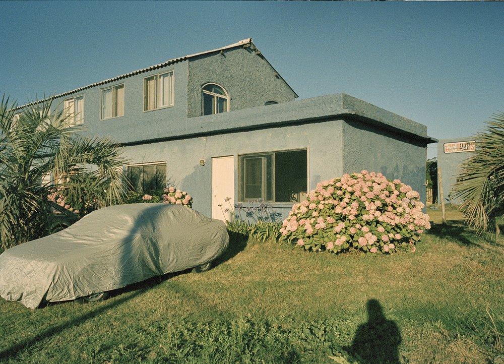 Coastal Blue House Car