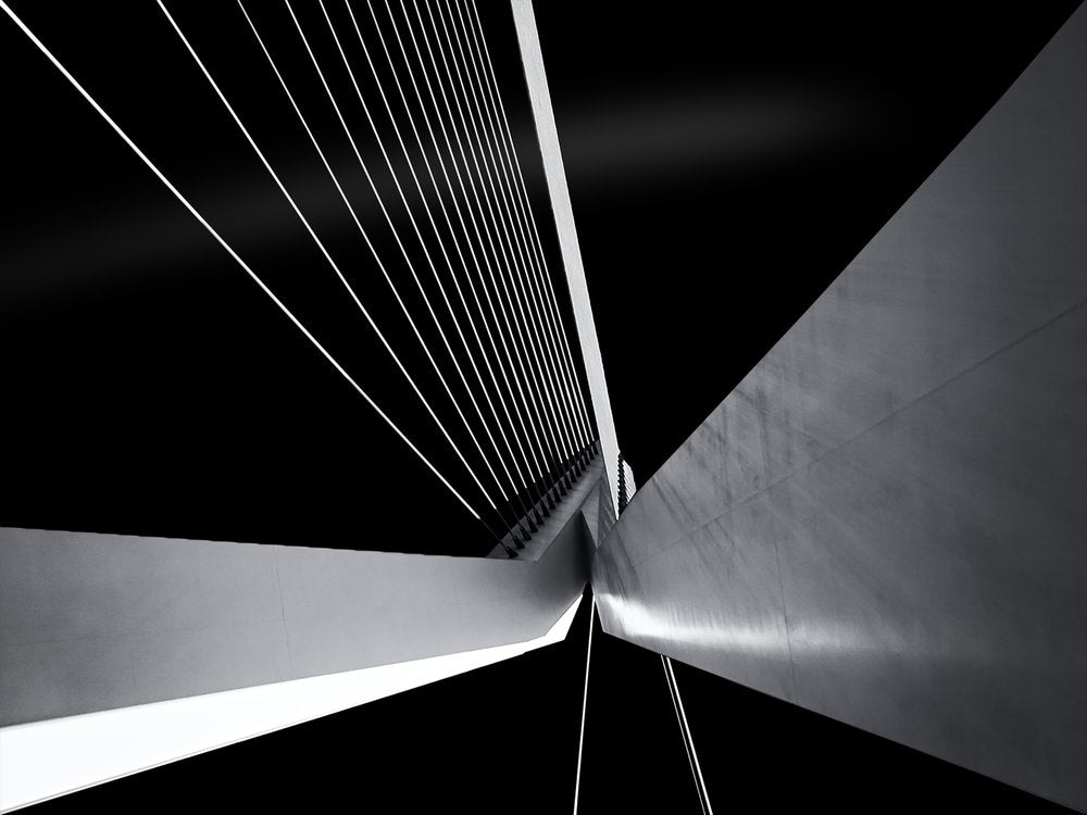 Monochrome Bridge Geometry