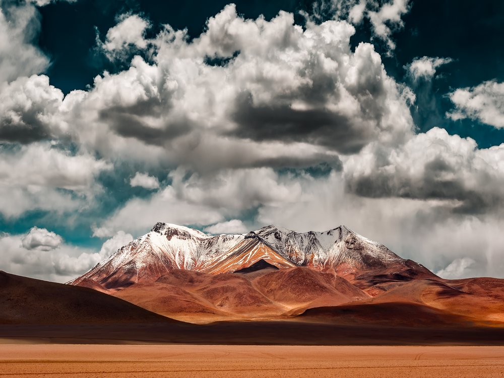 Dramatic Mountain Landscape