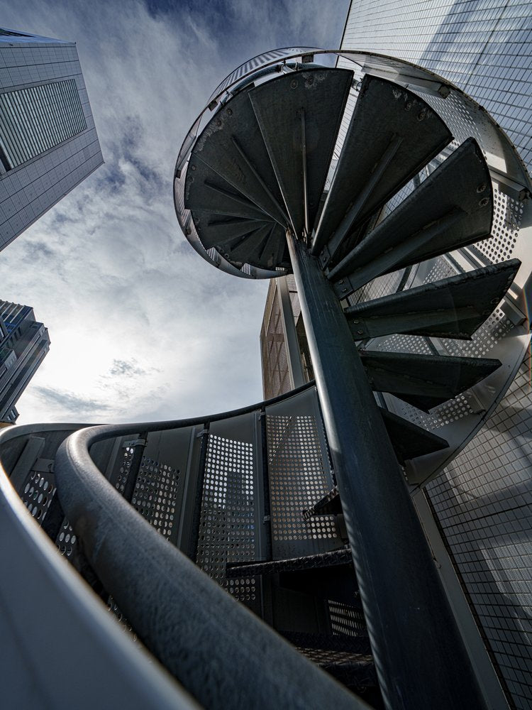 Upward Spiral Staircase