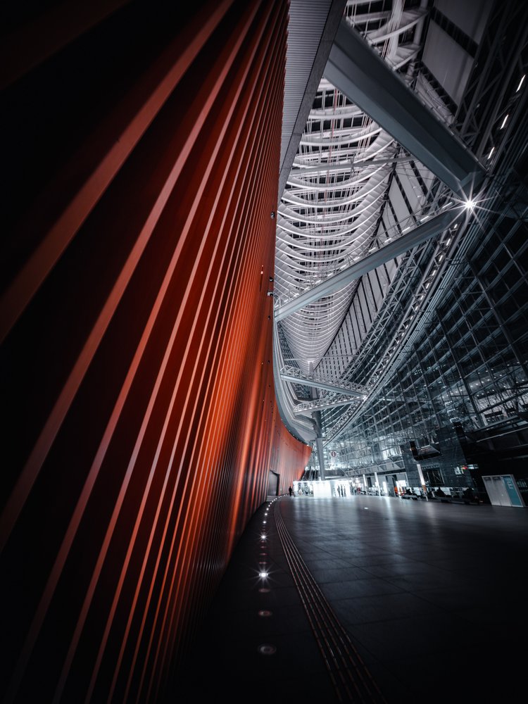 Modern Red Architecture