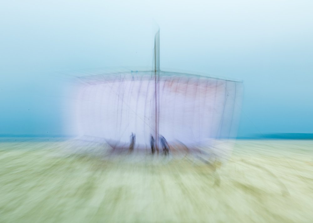 Dreamy Sailboat Blur