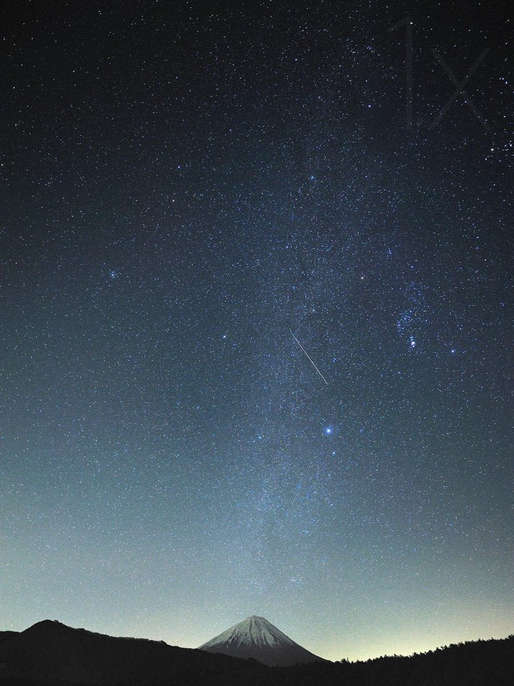 Mount Fuji Starry Night