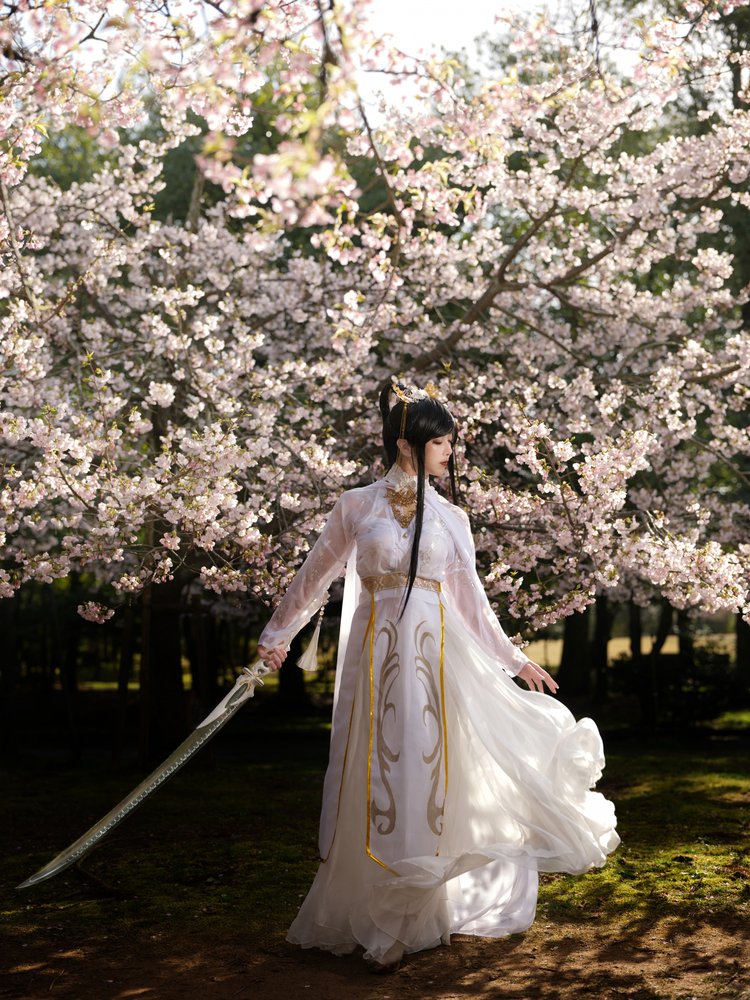 Ethereal Blossom Sword
