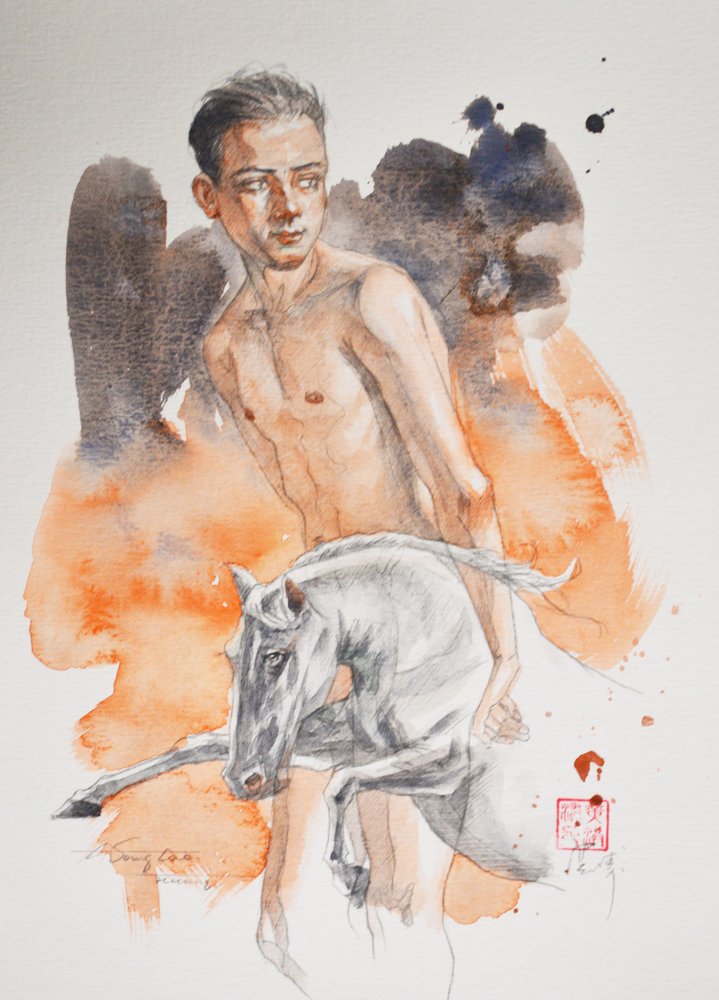Young Man Horse Dream