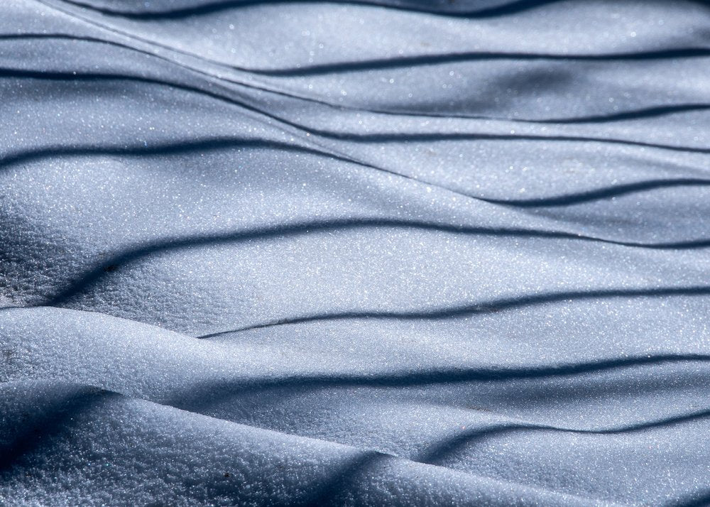 Snow Ripples and Shadows