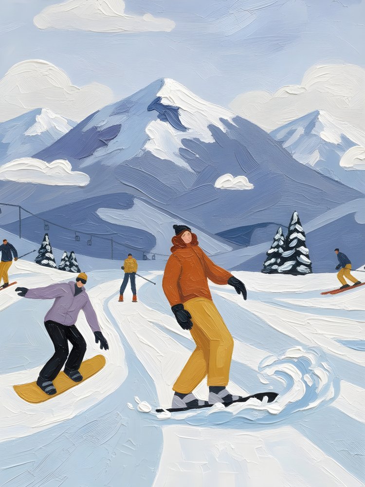 Winter Mountain Fun