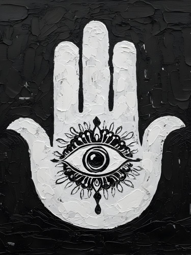 Hamsa Hand Reactive Evil Eye