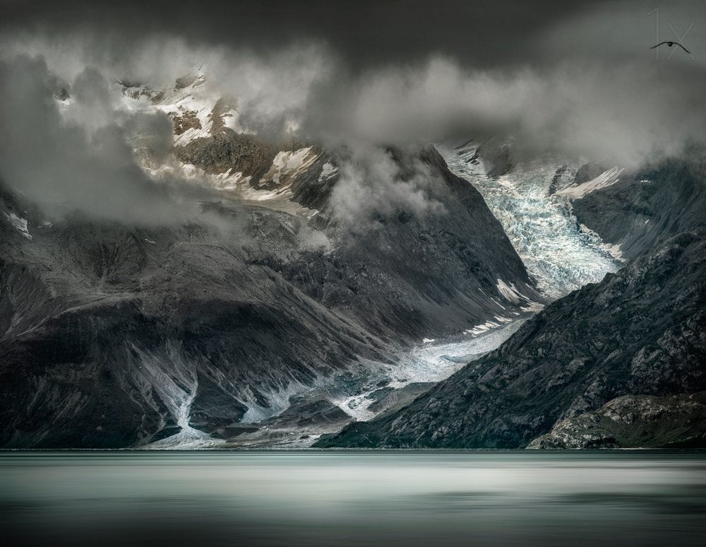 Dramatic Glacier Fjord