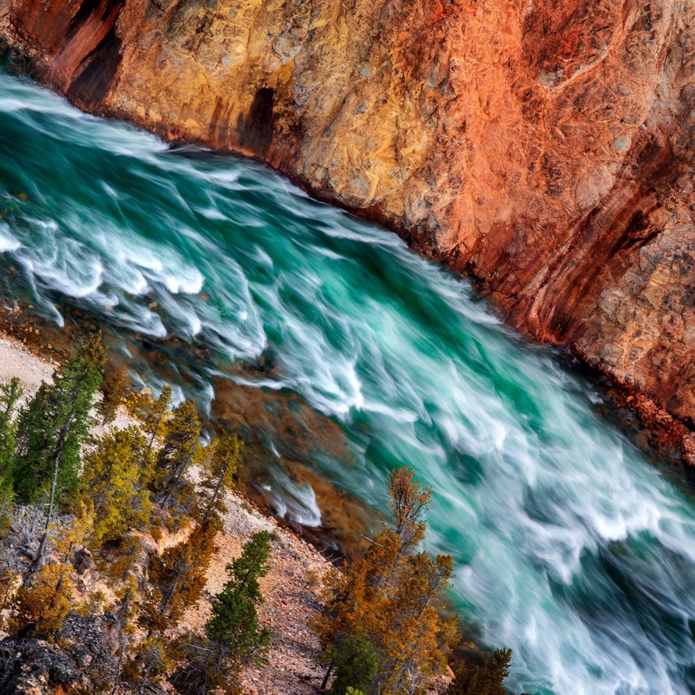 Vibrant Canyon Flow