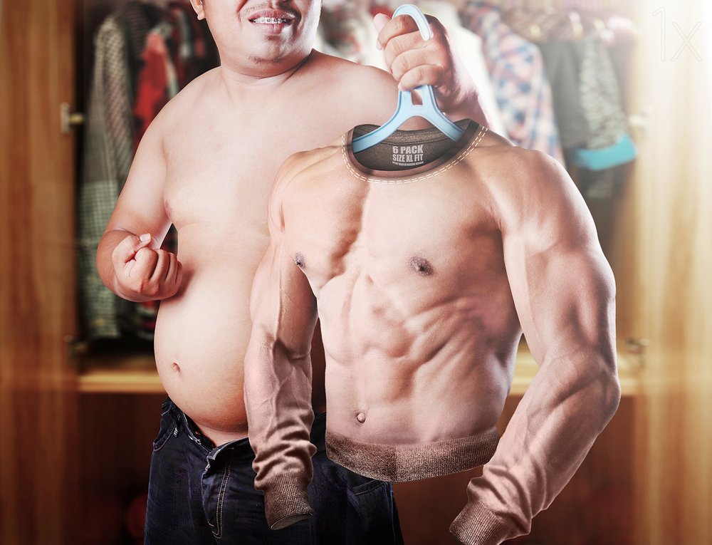 Trying On Muscles