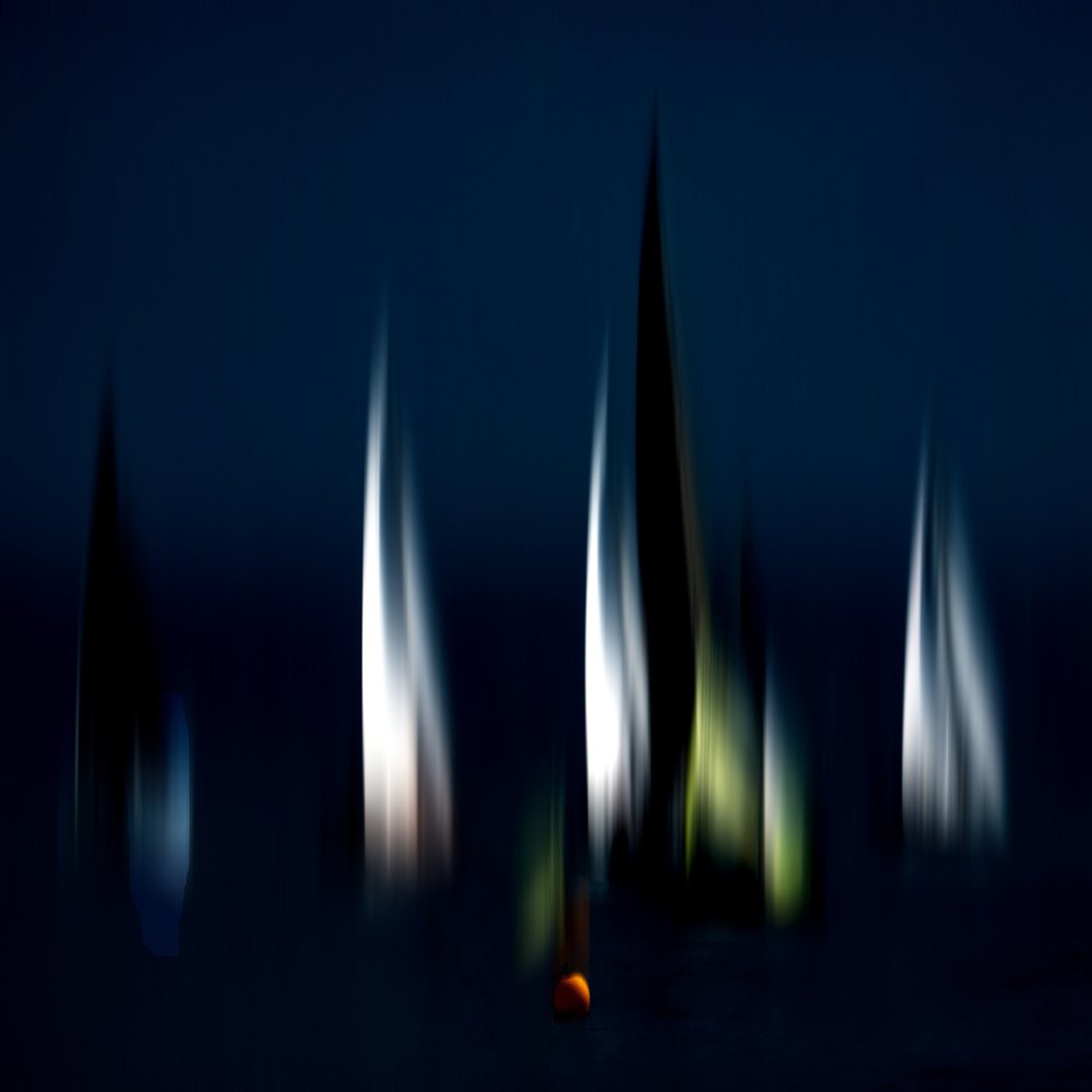 Abstract Night Sailing