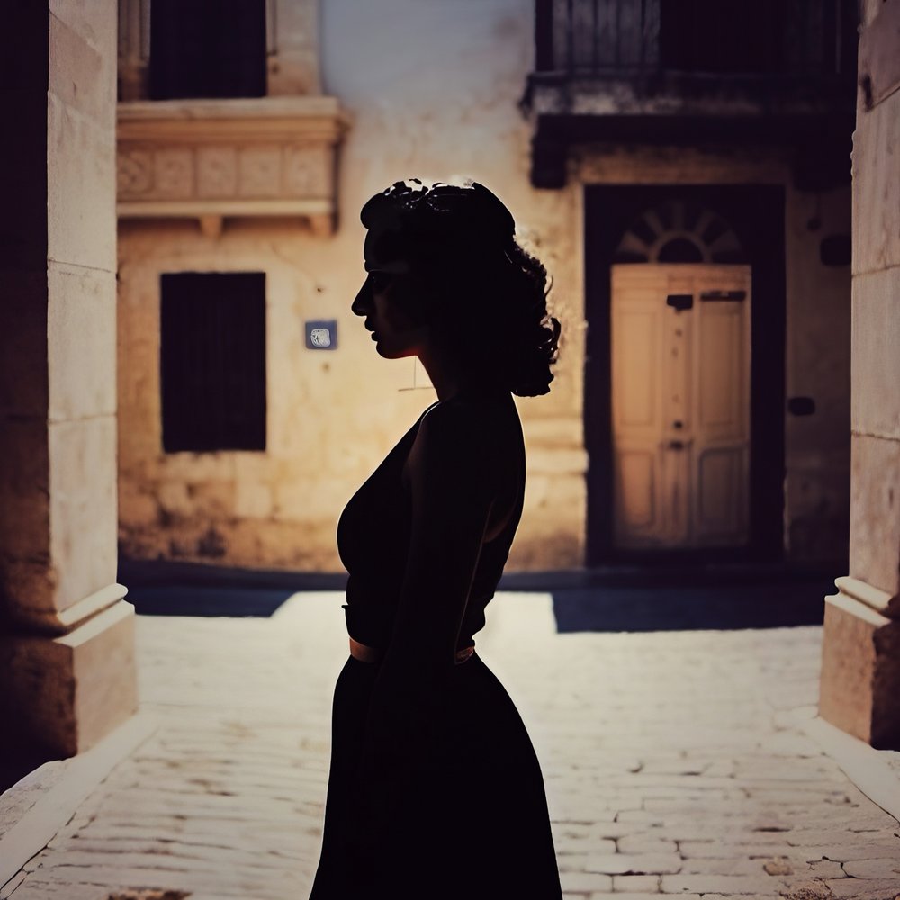 Elegant Street Silhouette
