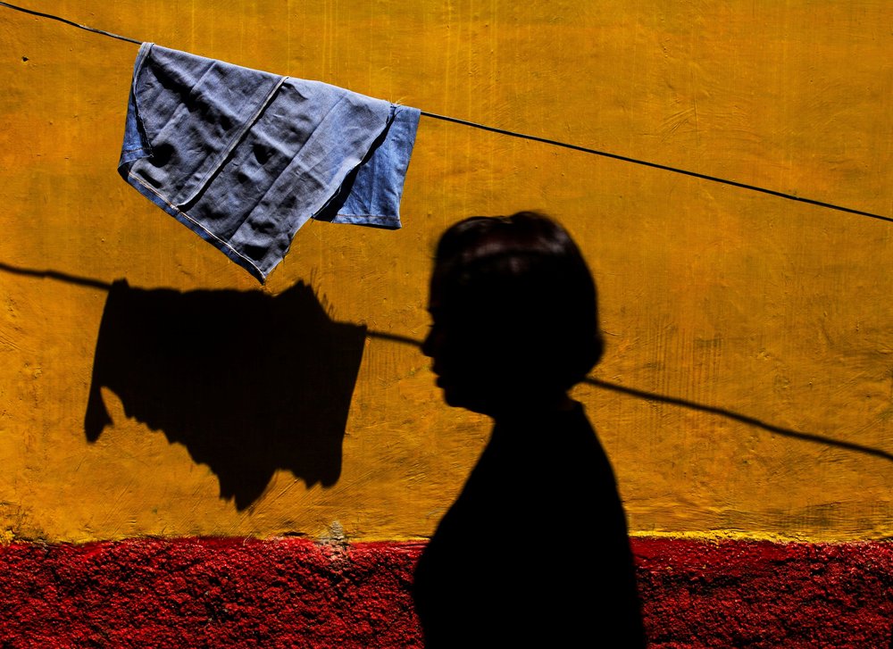 Vibrant Wall Silhouette