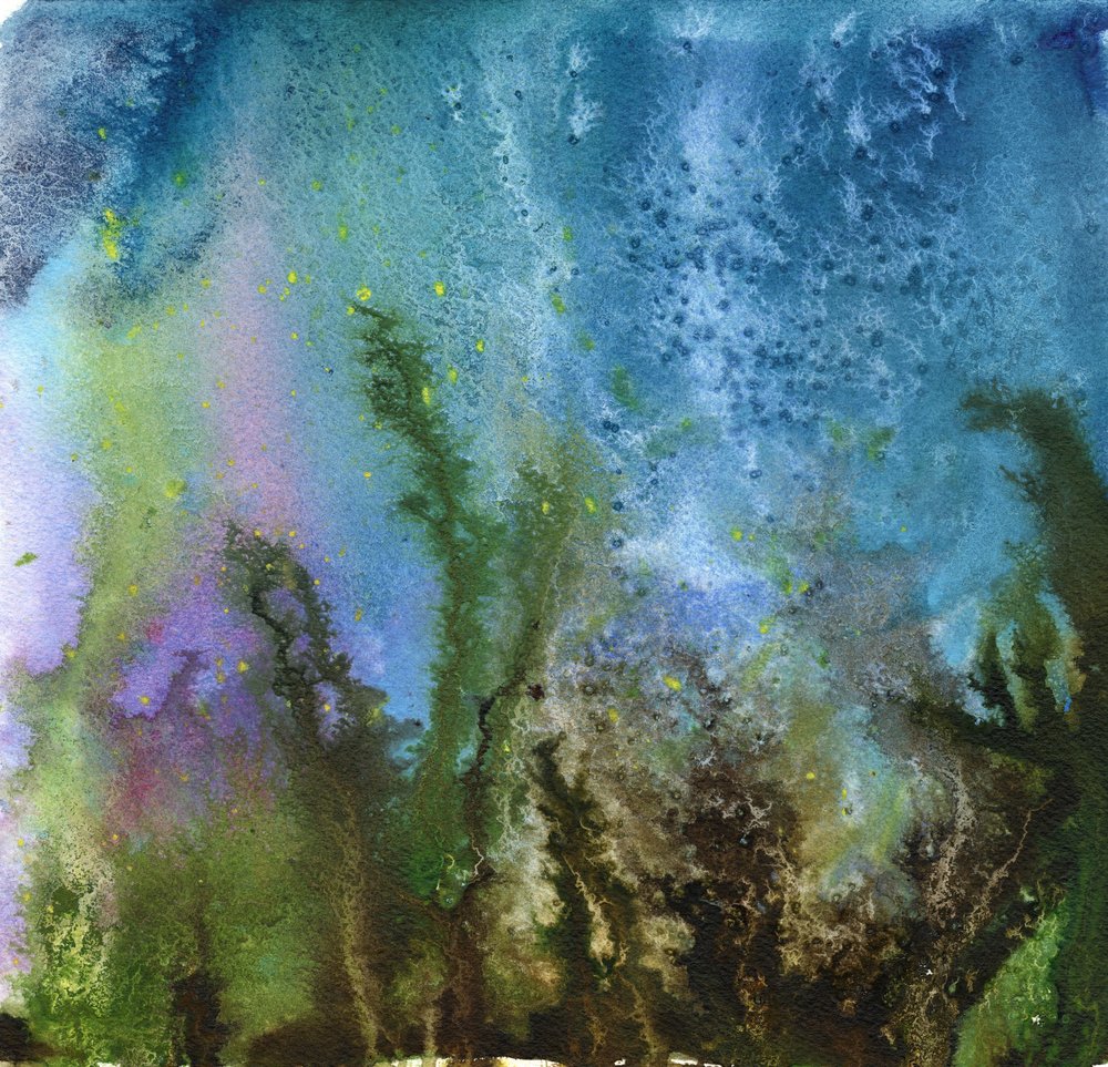 Ethereal Underwater Garden
